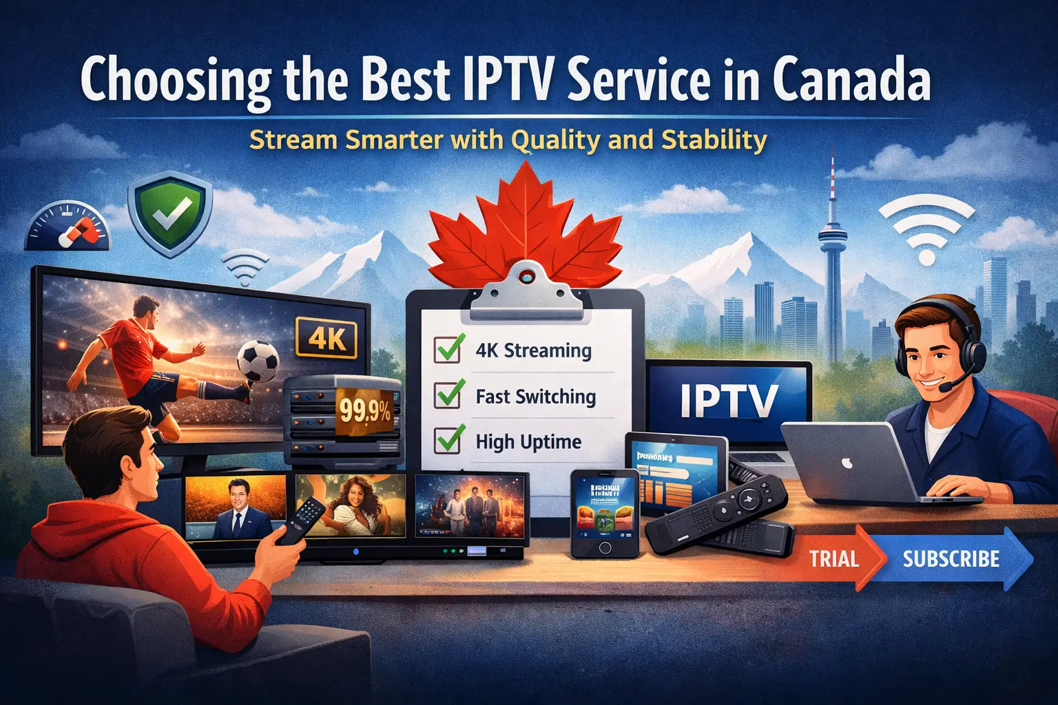 Best IPTV Canada
